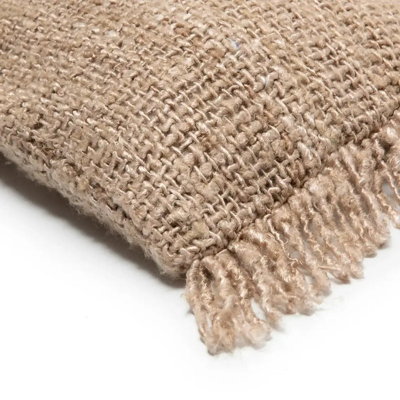 Kussenhoes van zacht katoen | 30 x 50 cm | Beige